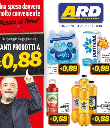 Tanti prodotti a 0,88